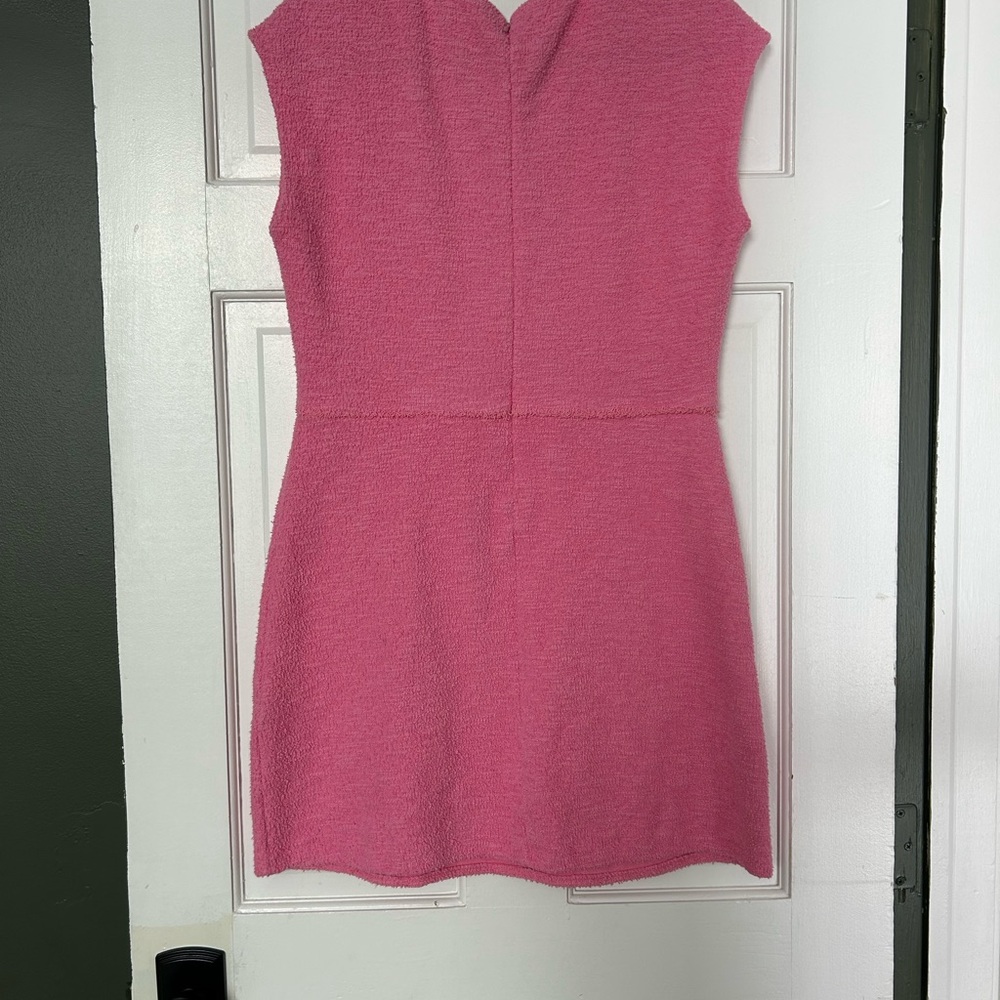 Zara Vibrant Pink Mini Dress